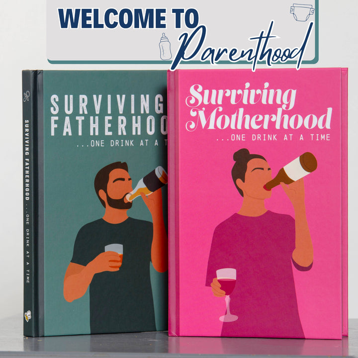 Boxer Gifts - Surviving Fatherhood One Drink at a Time - Novelty Gift Book
