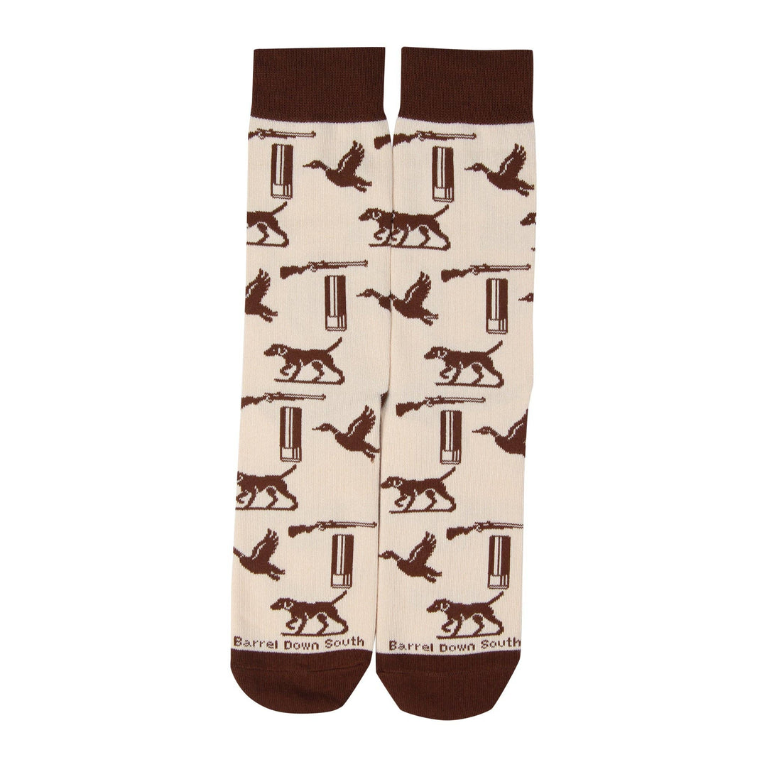 Barrel Down South - Duck Hunting Tan Socks