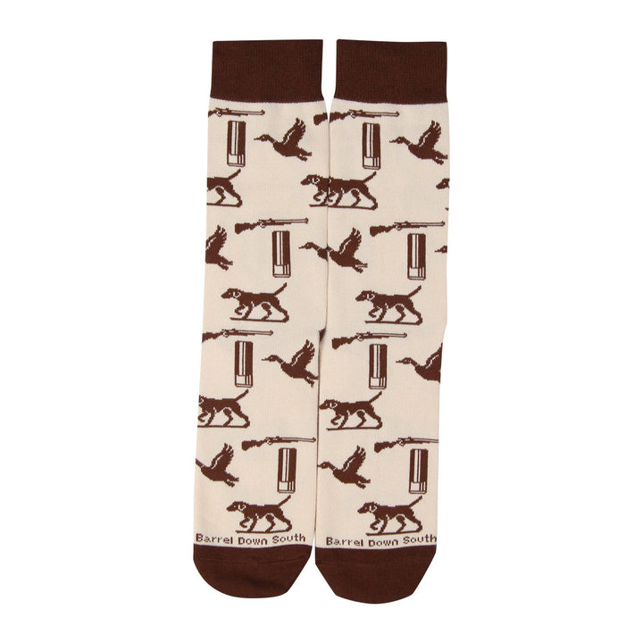 Barrel Down South - Duck Hunting Tan Socks