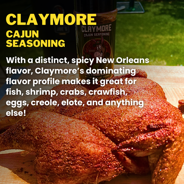 Grill Your Ass Off - Spices, Rubs, Seasonings, Sauces, Jerky - Claymore Cajun Seasoning™ – Bold Flavor for Every Dish