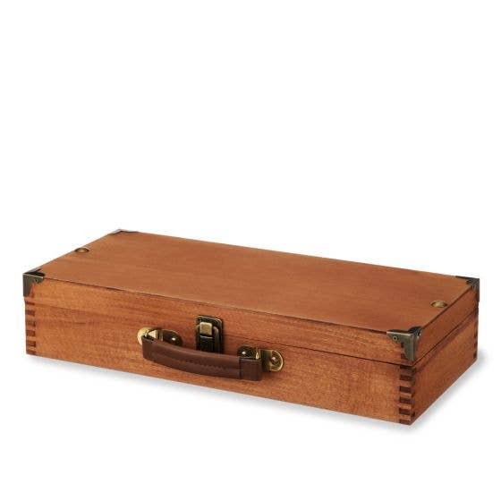 Foster & Rye - Classic Poker Set with Wooden Box