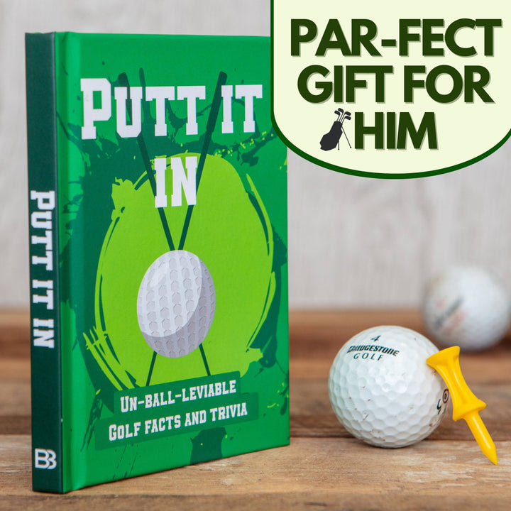 Boxer Gifts - Putt It In - Novelty Golf Gift Books - Men's Gifts