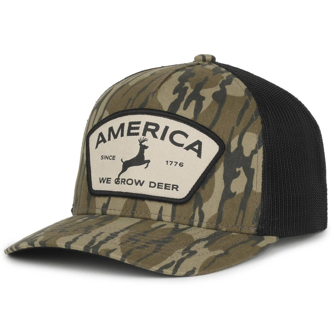 American Cattle Co - We Grow Deer Badge Hat