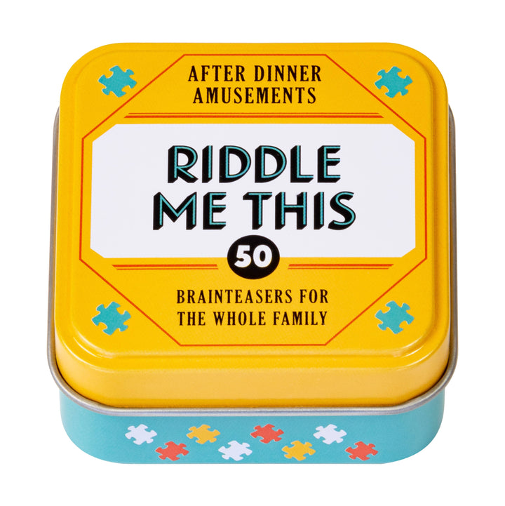 Chronicle Books - After Dinner Amusements: Riddle Me This