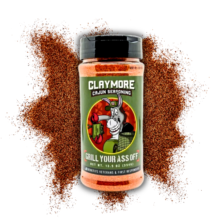 Grill Your Ass Off - Spices, Rubs, Seasonings, Sauces, Jerky - Claymore Cajun Seasoning™ – Bold Flavor for Every Dish