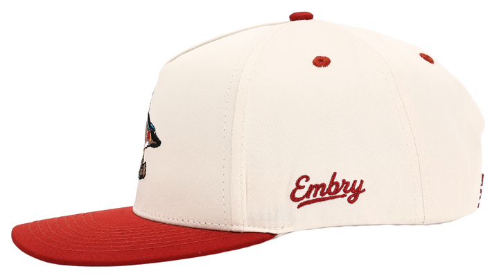 Embry Outdoors - Cream/Red - Woody