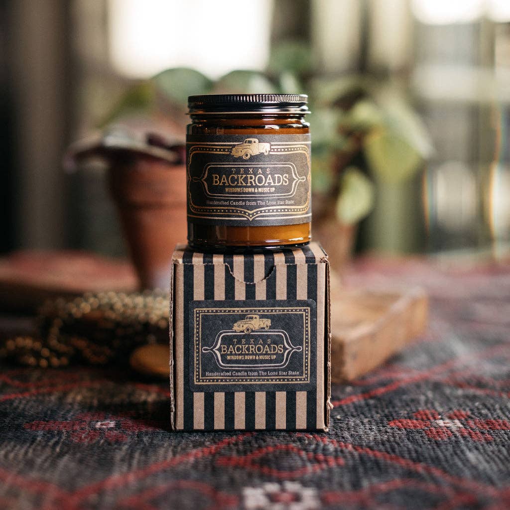 Jackson Vaughn - Texas Backroads Candle (Texas Collection)