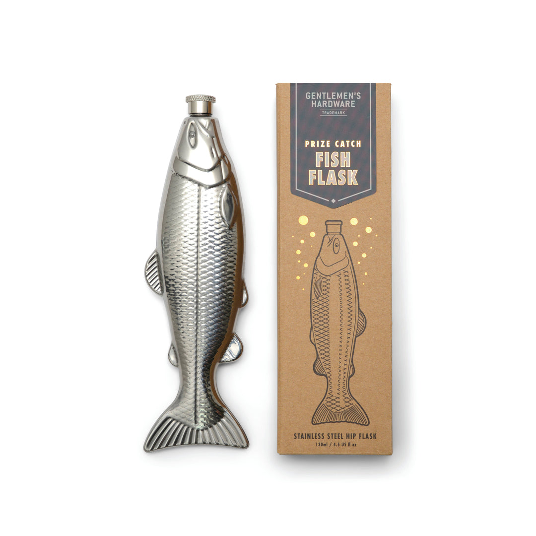 Gentlemen's Hardware - Fish Hip Flask