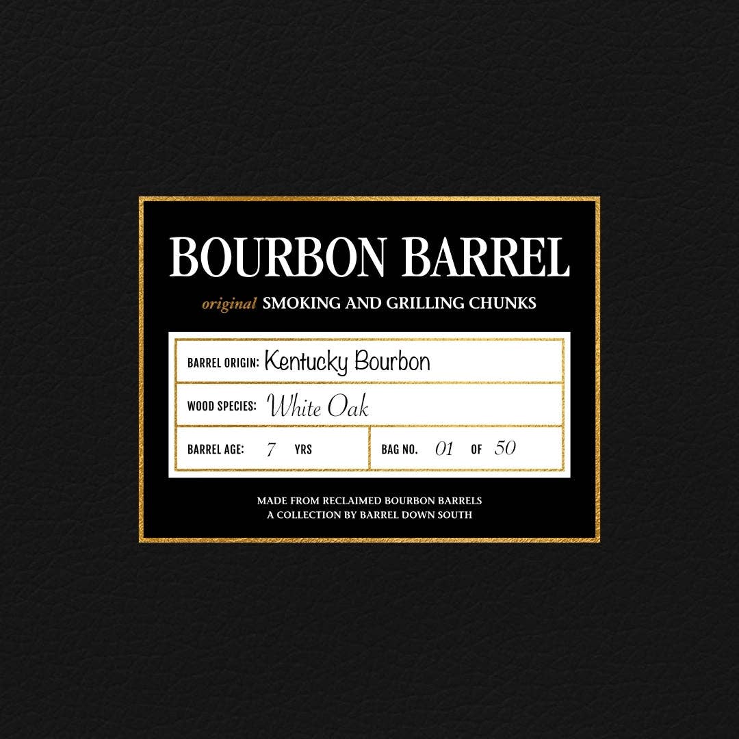 Barrel Down South - Bourbon Barrel Grilling Chunks