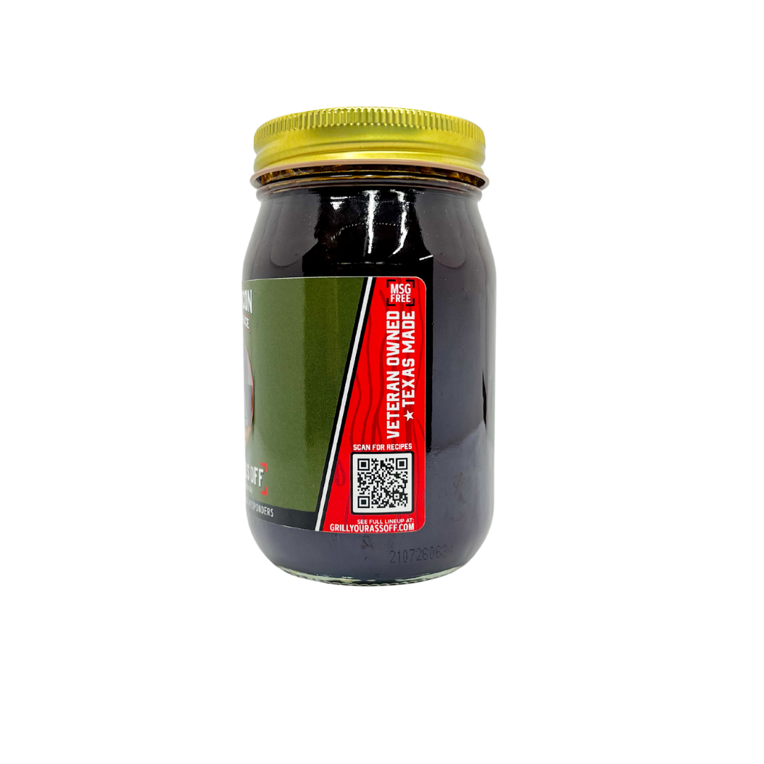 Grill Your Ass Off - Spices, Rubs, Seasonings, Sauces, Jerky - Bacon Bourbon BBQ Sauce: Rich, Bold Flavor That Moves Units