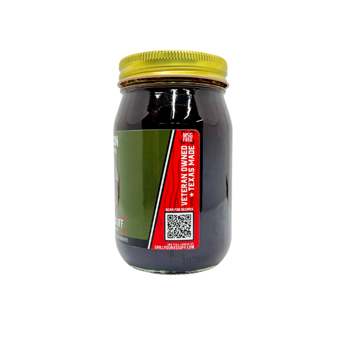 Grill Your Ass Off - Spices, Rubs, Seasonings, Sauces, Jerky - Bacon Bourbon BBQ Sauce: Rich, Bold Flavor That Moves Units