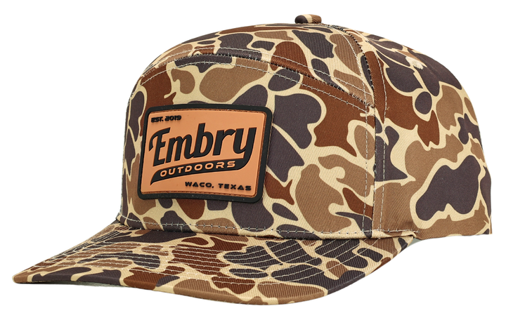 Embry Outdoors - Duck Camo 6 Panel "Retro" Trucker