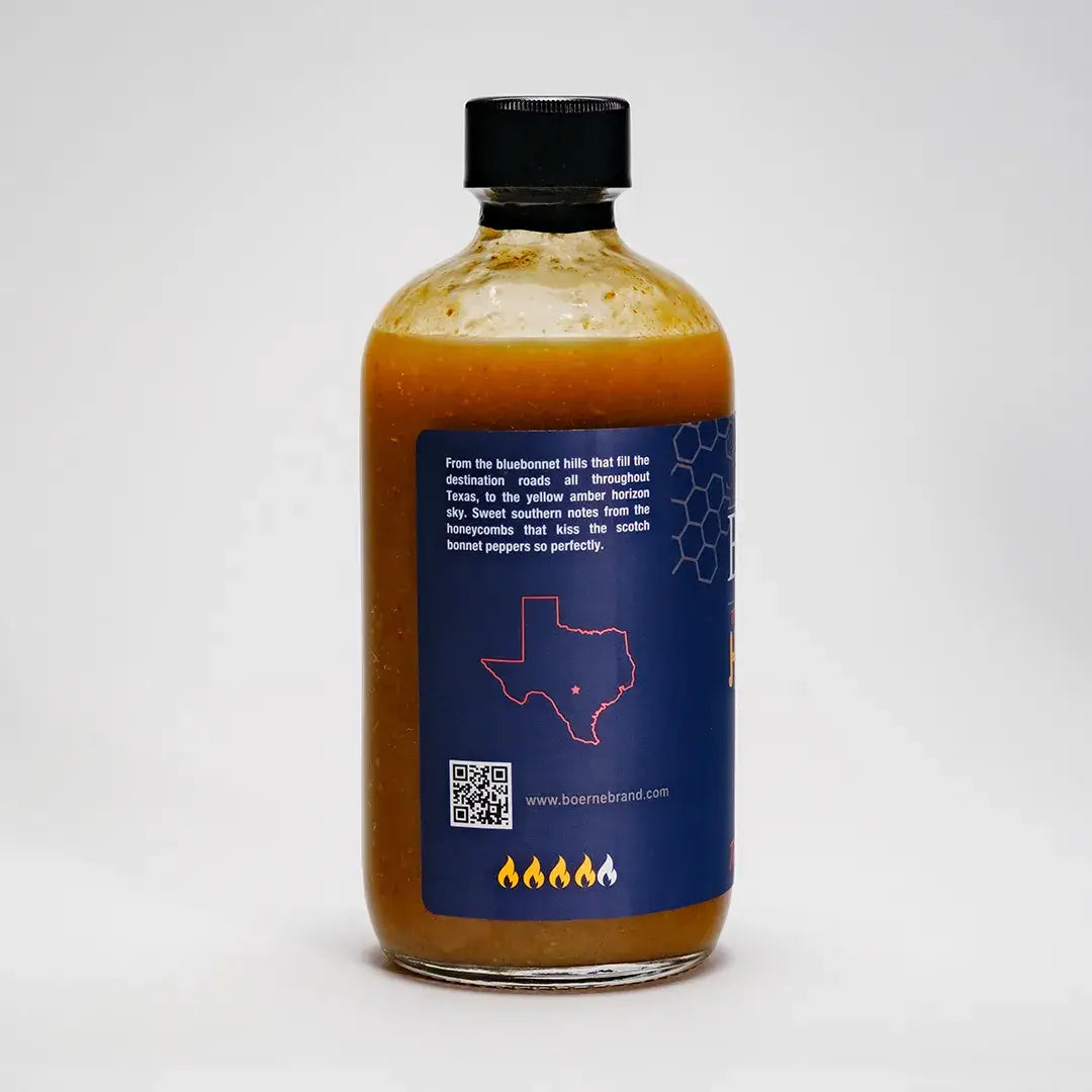 Boerne Brand Texas Style Hot Sauce - Honey Bonnet
