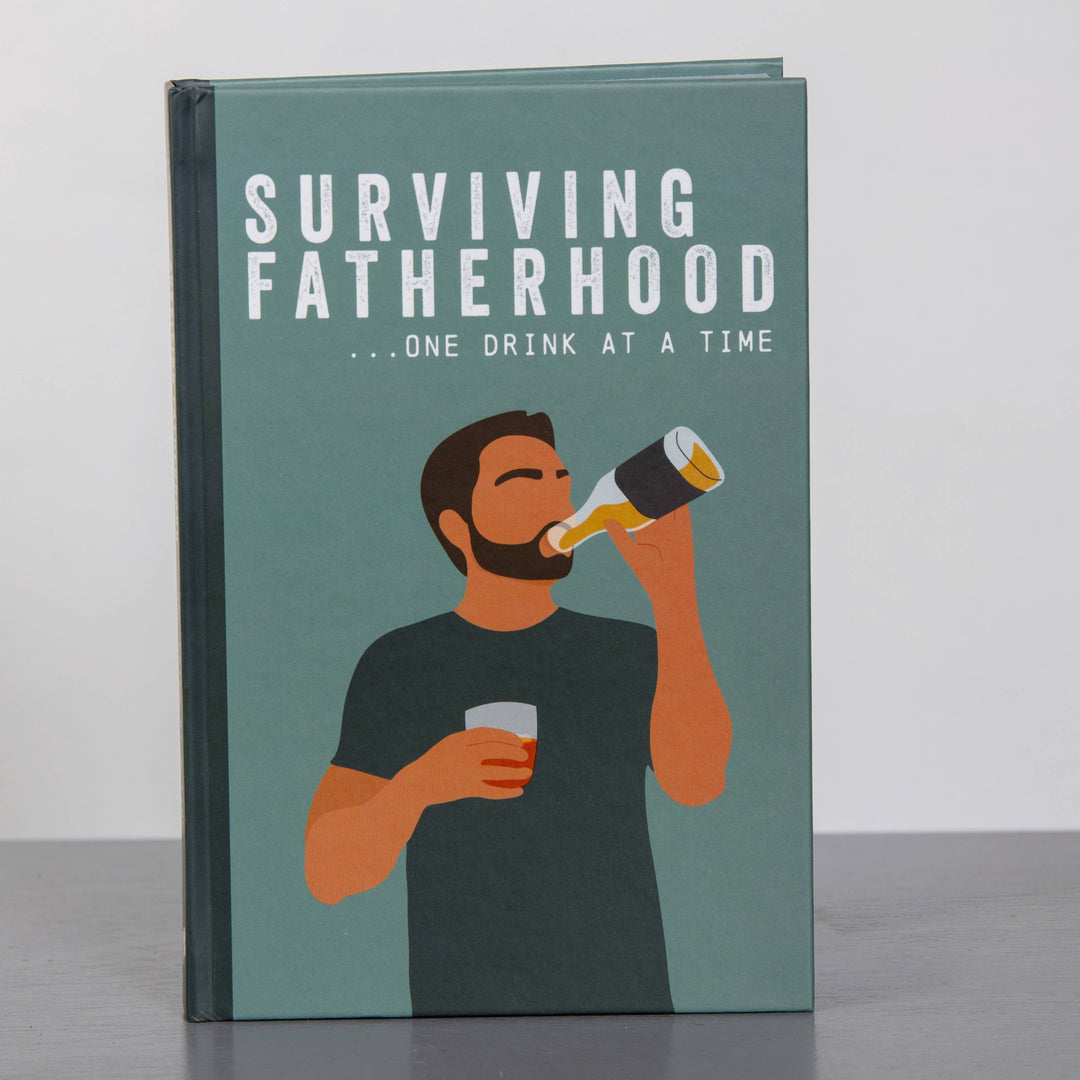 Boxer Gifts - Surviving Fatherhood One Drink at a Time - Novelty Gift Book