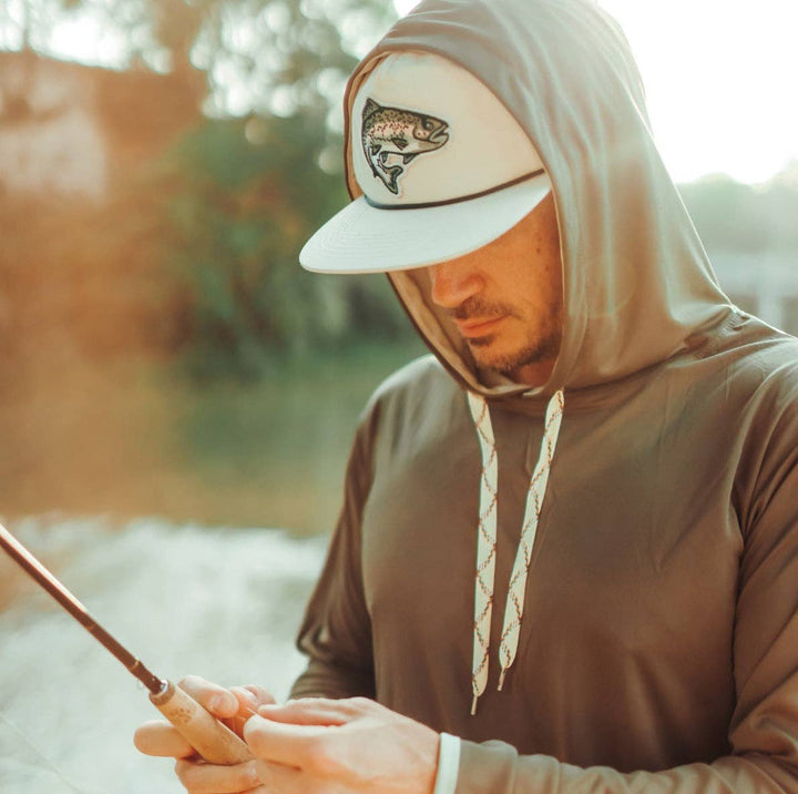 River Road Clothing Company - Rainbow Trout Snapback Hat