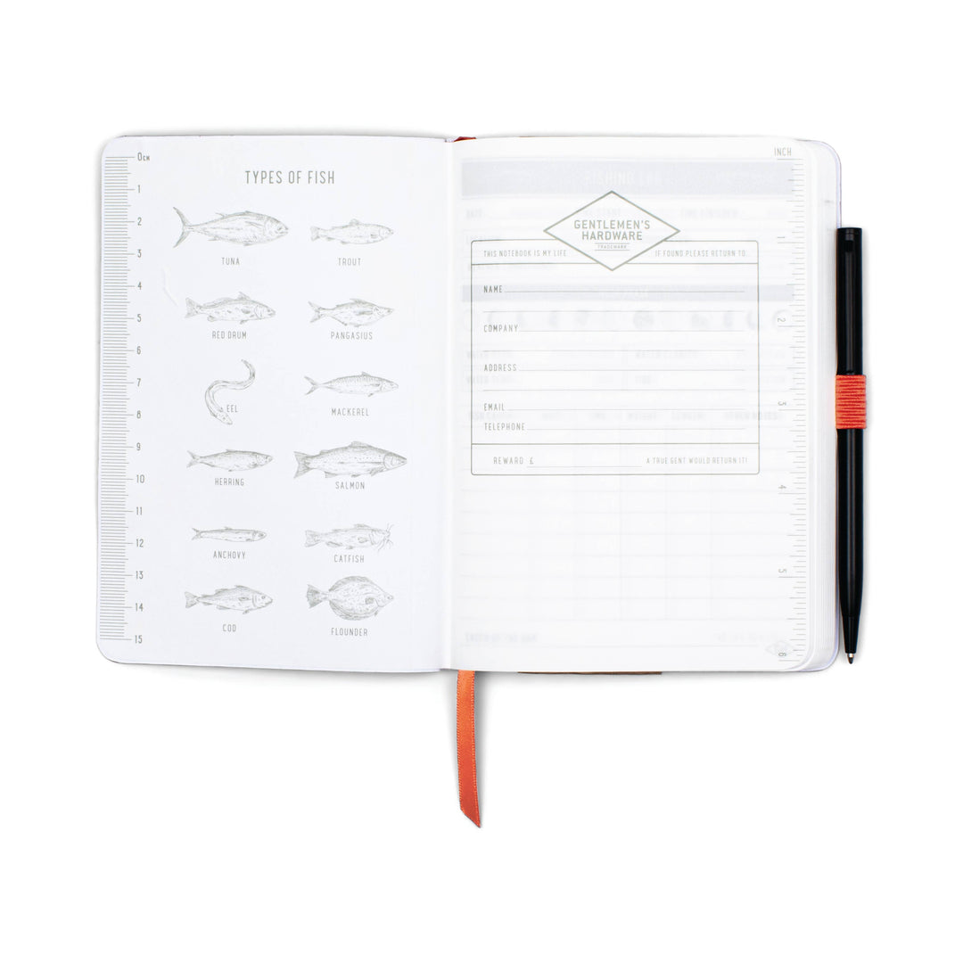 Gentlemen's Hardware - Waterproof Fishing Notebook