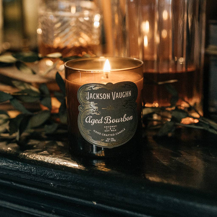 Jackson Vaughn - Aged Bourbon Candle (Headrick's Collection)