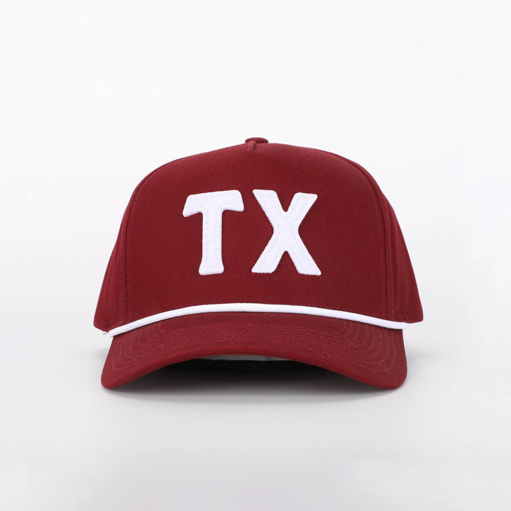 Texas Outfitters - TX Hat in College Maroon / Final Run