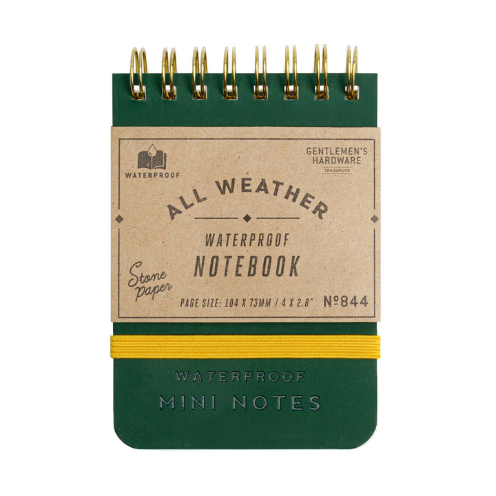 Gentlemen's Hardware - Pocket Waterproof Notebook