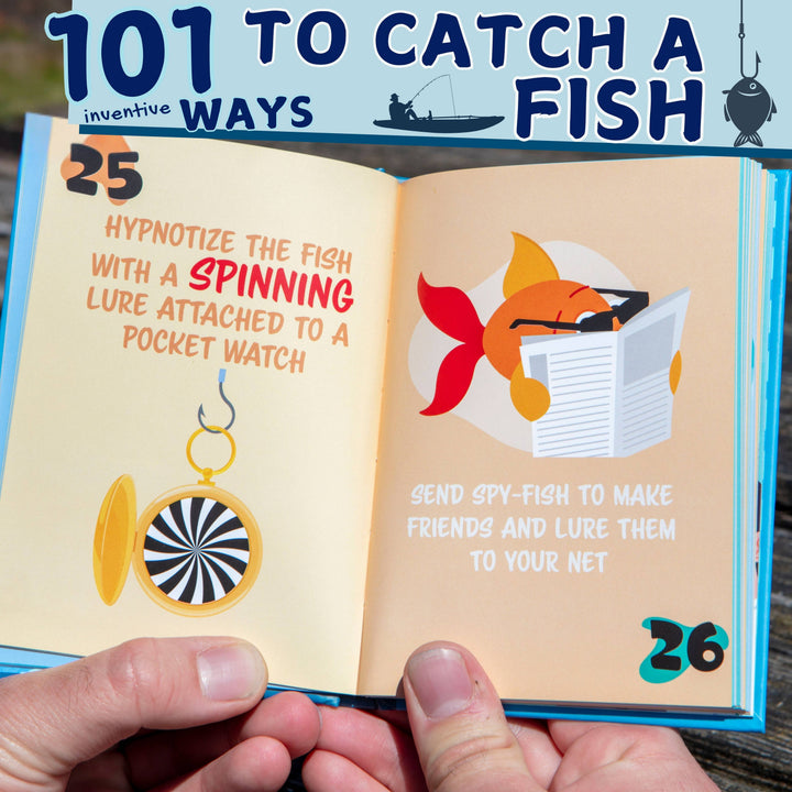 Boxer Gifts - 101 Ways To Get a Bite: Funny Fishing Gift Book - Men's Gift