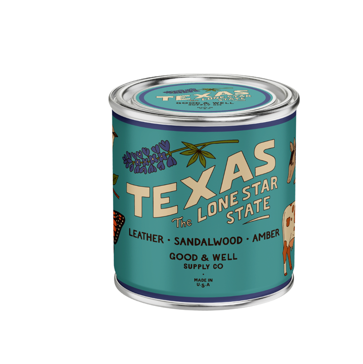 Good & Well Supply Co. - Texas State Soy Candle