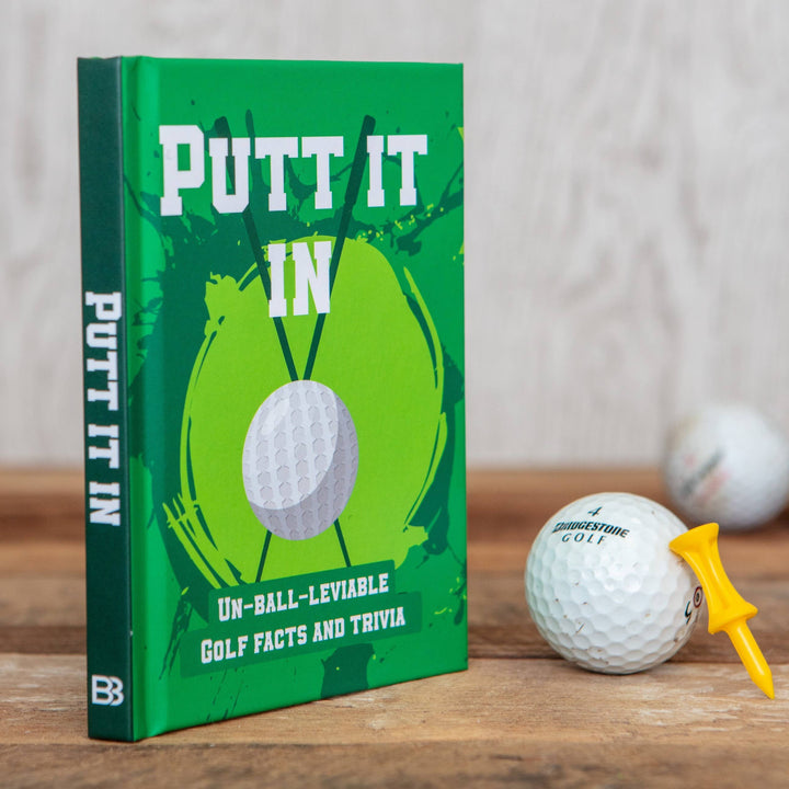 Boxer Gifts - Putt It In - Novelty Golf Gift Books - Men's Gifts