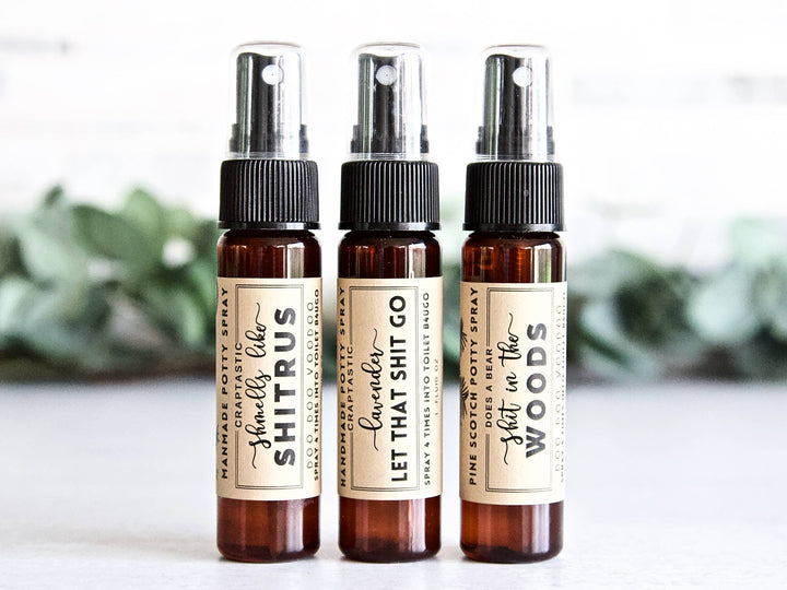 The Little Flower Soap Co - Toilet Spray - Shit in the Woods