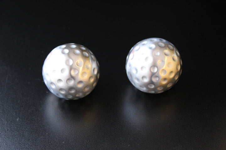 NOBLESIP - Whiskey GOLF Steel Ice Balls - New NOBLESIP Premium Gift Box