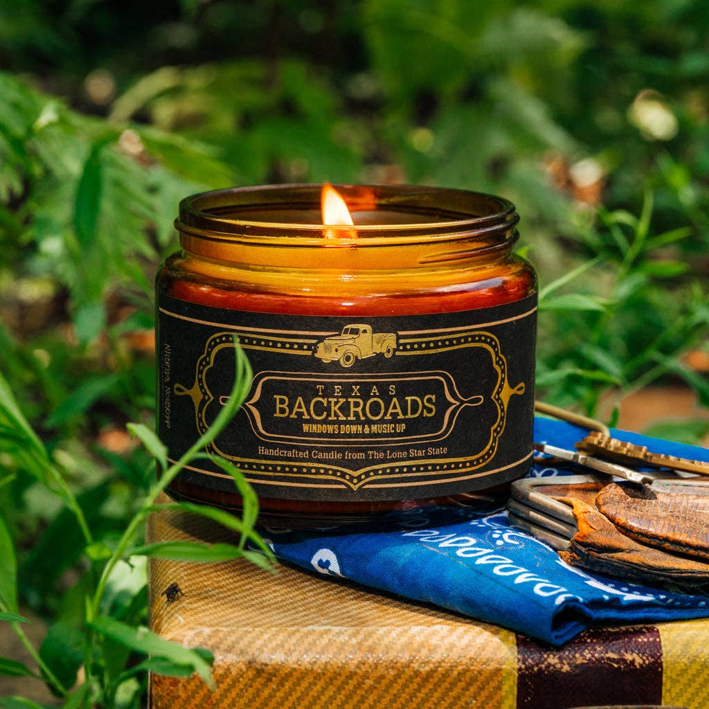 Jackson Vaughn - Texas Backroads Candle (Texas Collection)