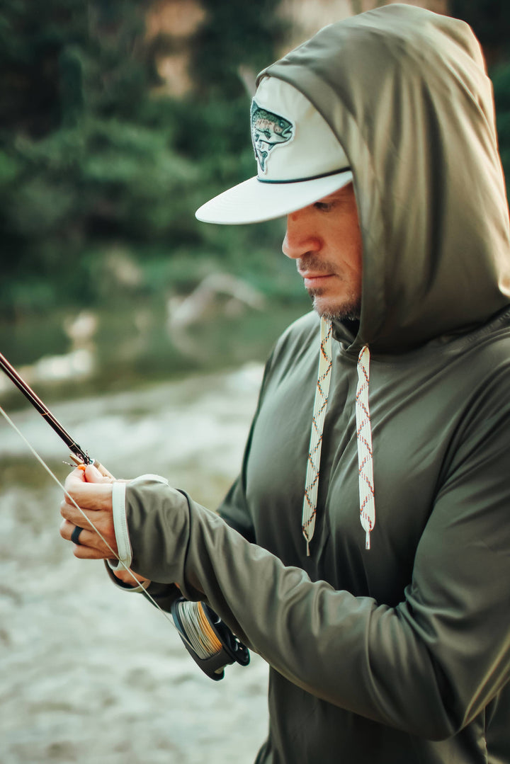 River Road Clothing Company - Rainbow Trout Snapback Hat