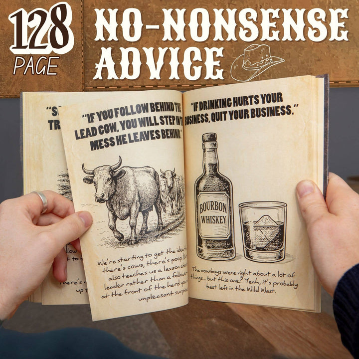 Boxer Gifts - Cowboy Wisdom Gift Book: Wild West Solutions