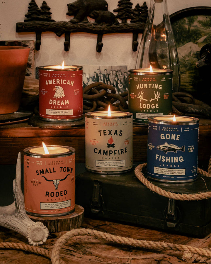 Gone Fishing - Candle