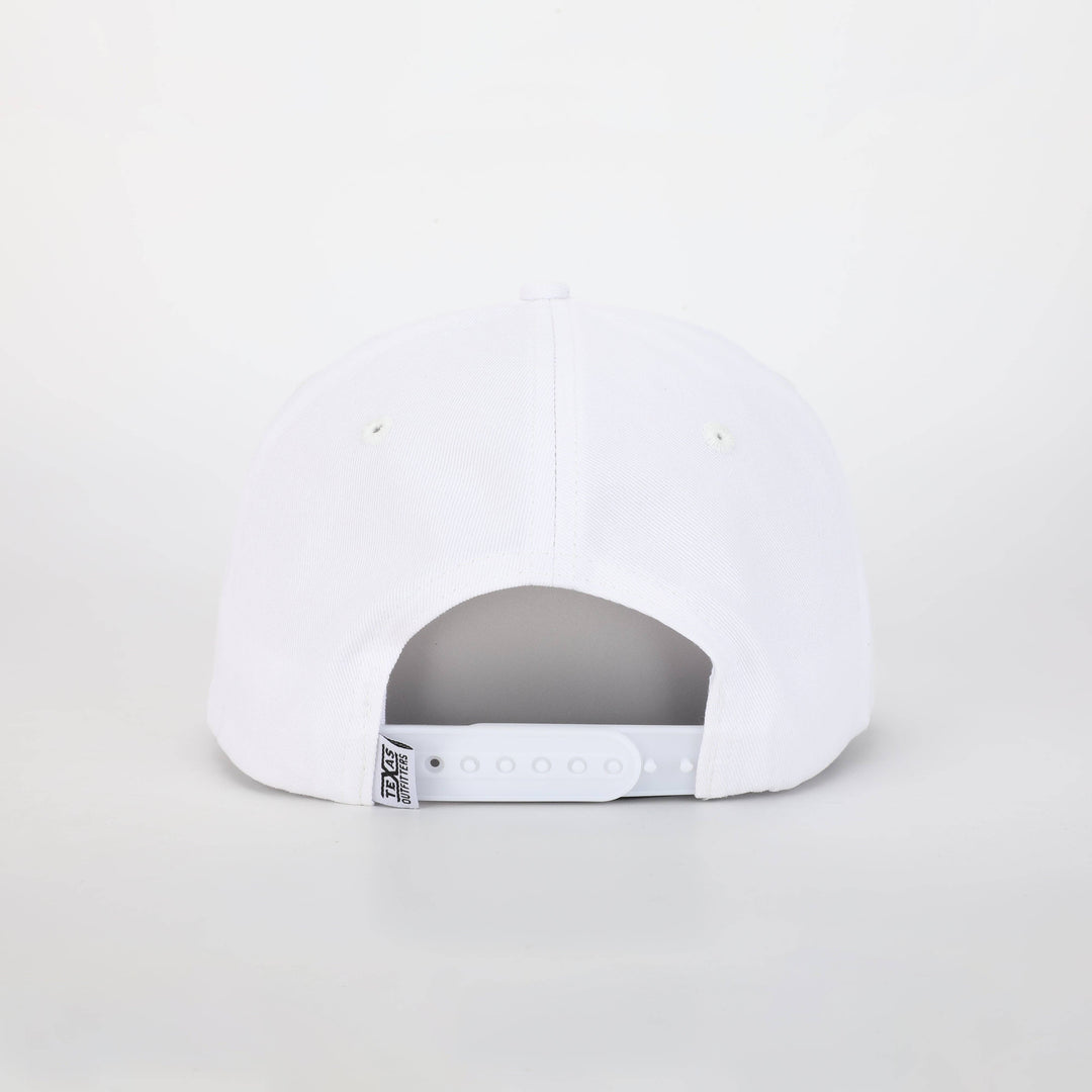 Texas Outfitters - TX Hat in Stadium White & Austin Orange / Final Run