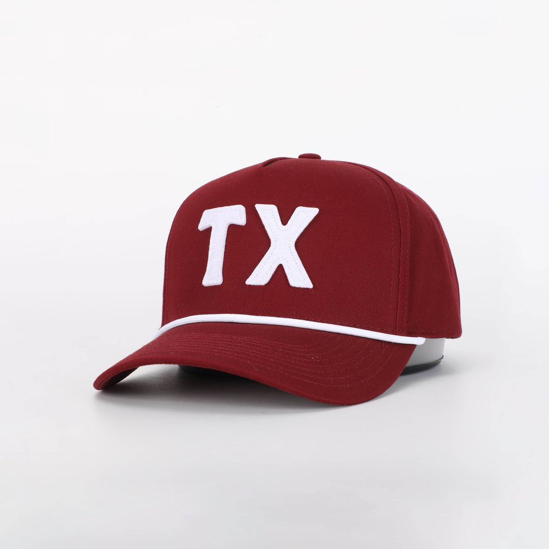 Texas Outfitters - TX Hat in College Maroon / Final Run