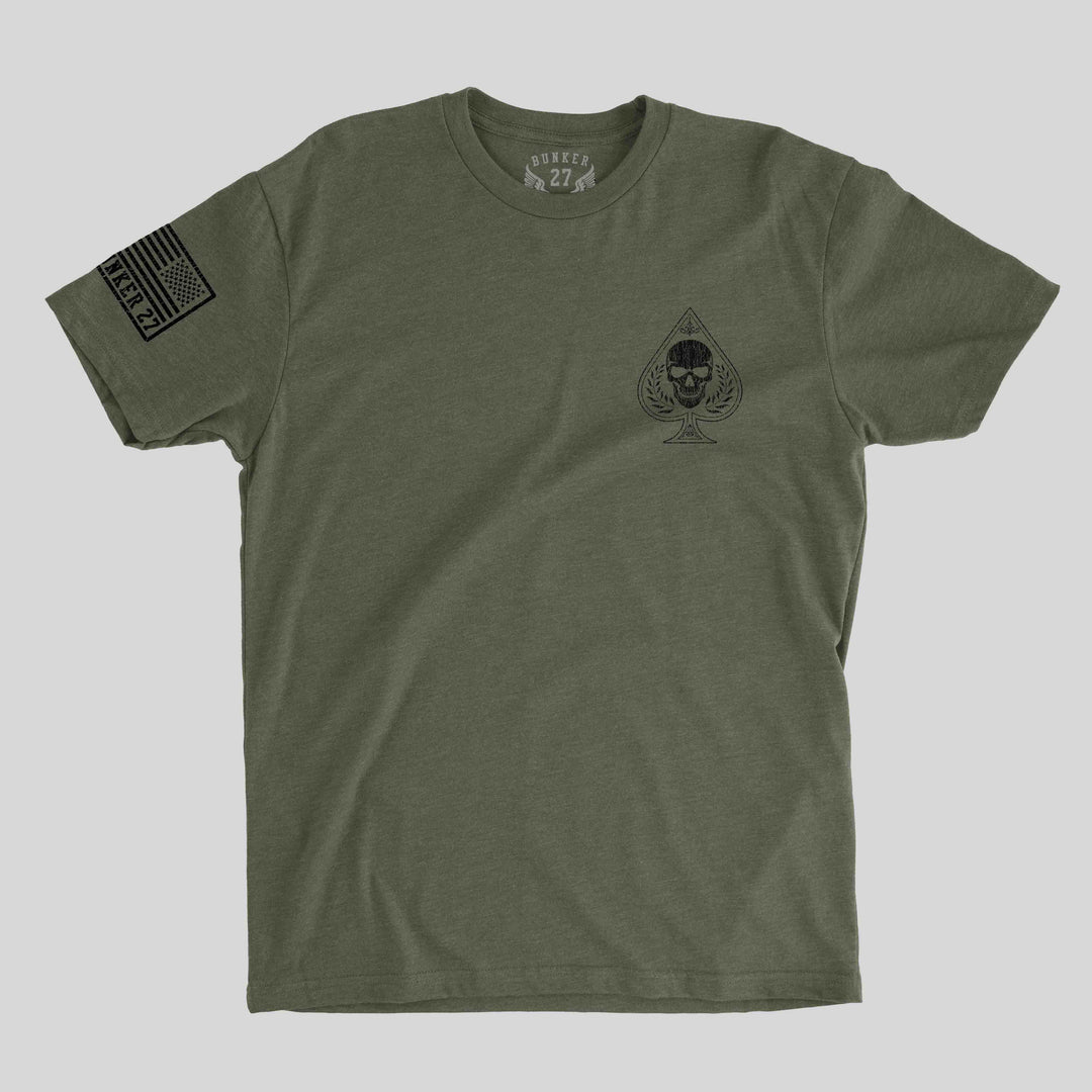Ace of Spades - Olive Drab