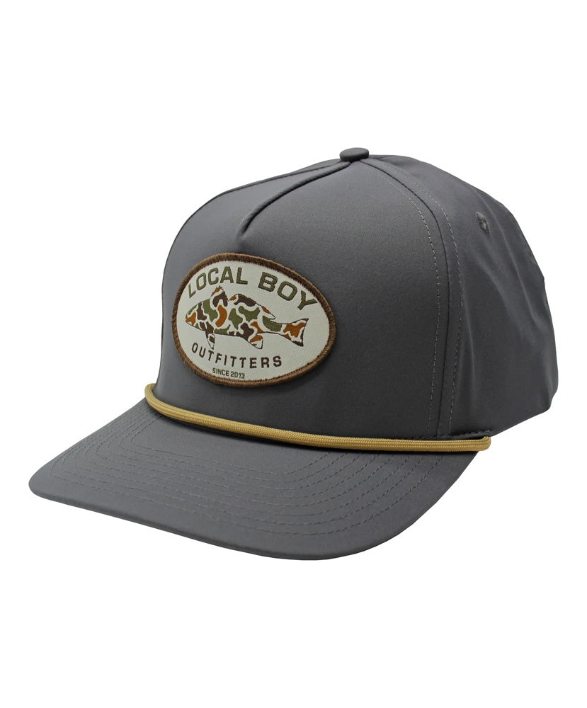 Vintage Redfish Patch HC Rope Hat