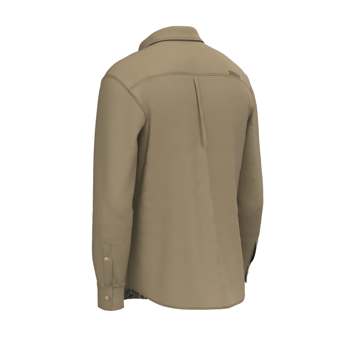 Sportsman's Shacket II - Beige, back