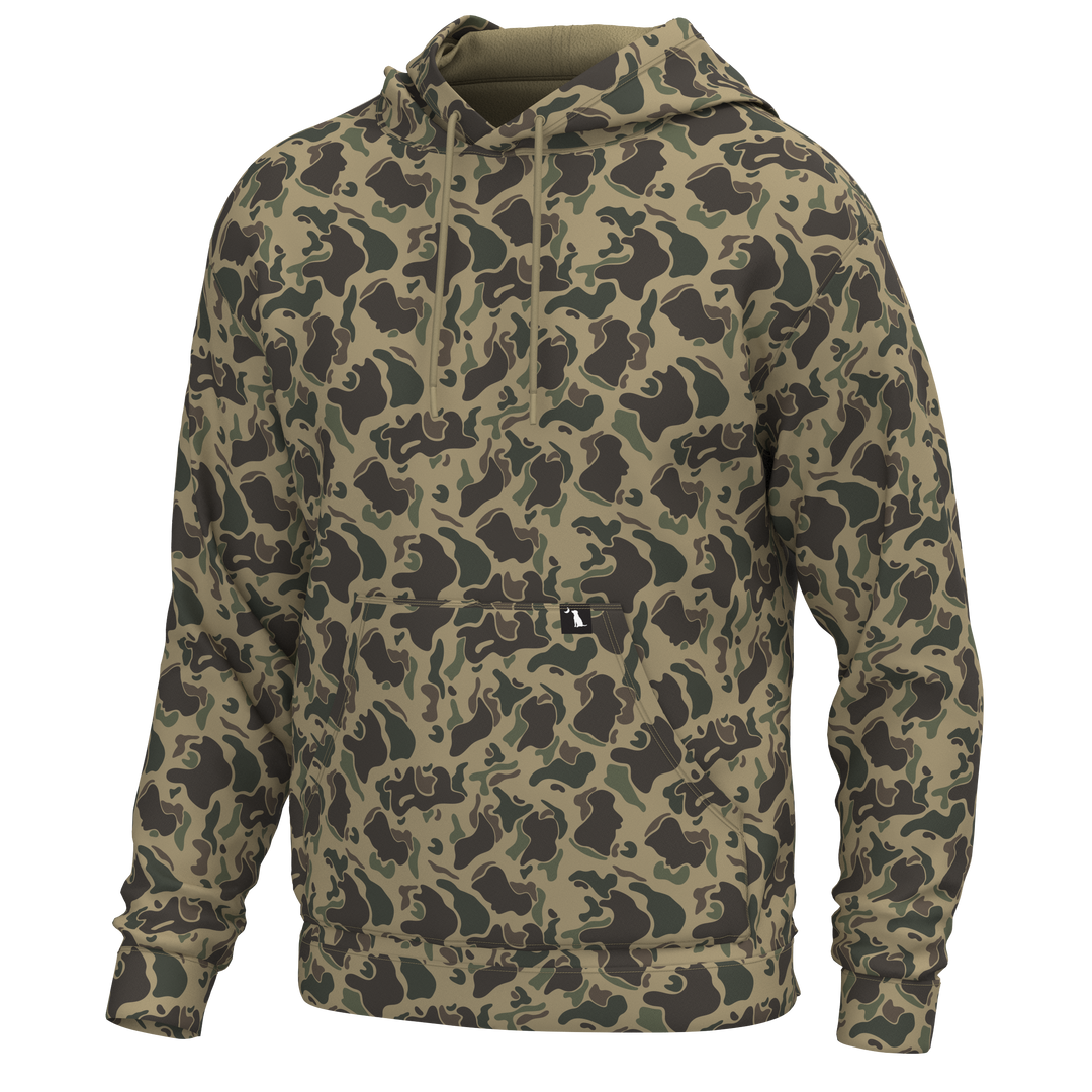 Hilltop Hoodie - Retro Camo, front