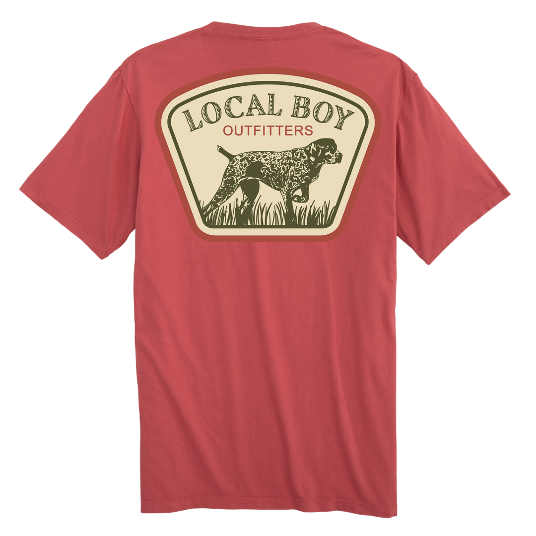 GSP Badge SS Tee - Brick