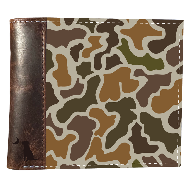 Camo Bi-Fold Wallet - Localflage Vintage