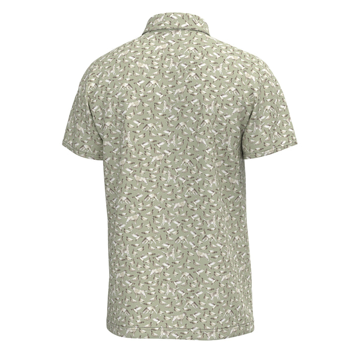 Dirty Myrtle Polo - Green Duck Dog