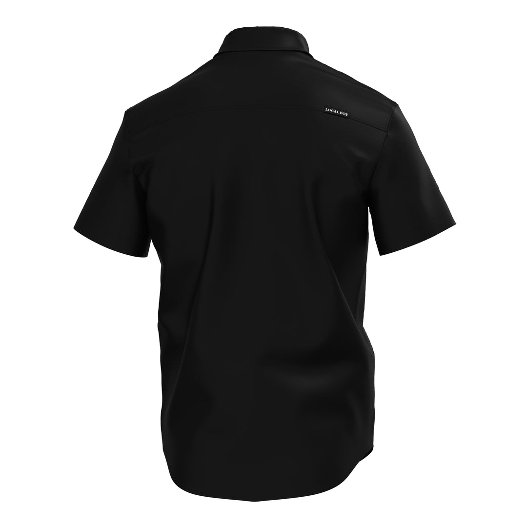 Low Country Button Down - Black