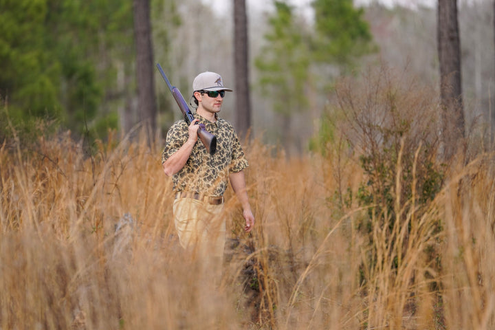 Low Country Button Down - Retro Camo