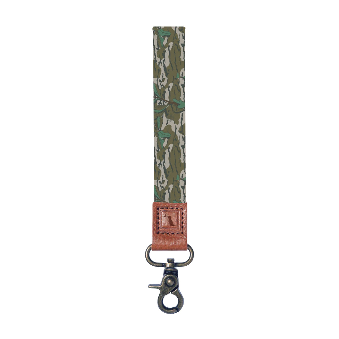 Wrist Lanyard - Green Leaf