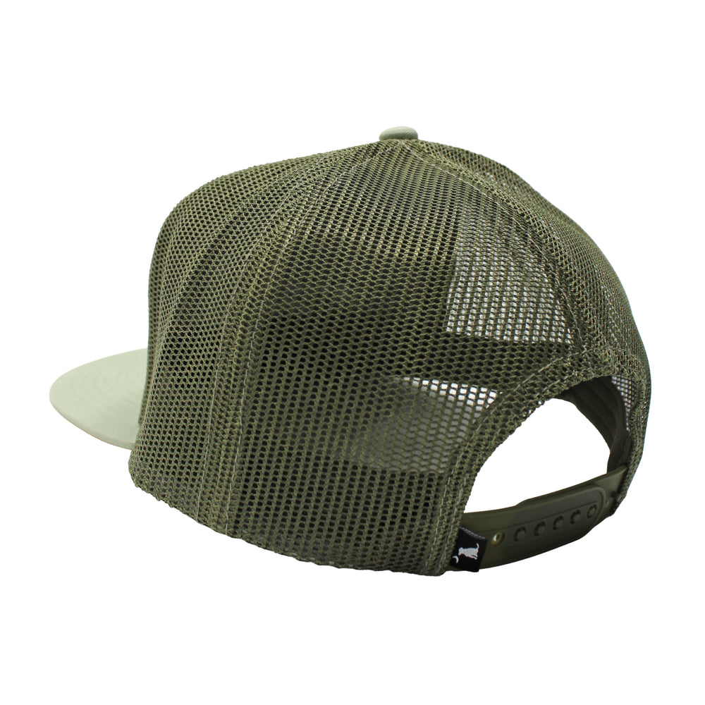 Localflage Mark Script 7 Panel Hat, back