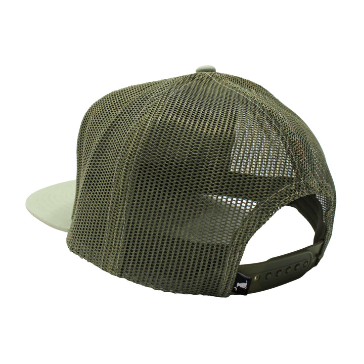 Localflage Mark Script 7 Panel Hat, back