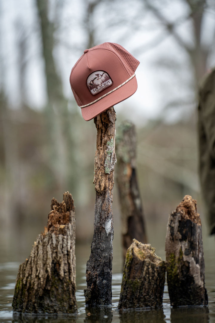Mallard Marsh Patch Perf Rope Hat