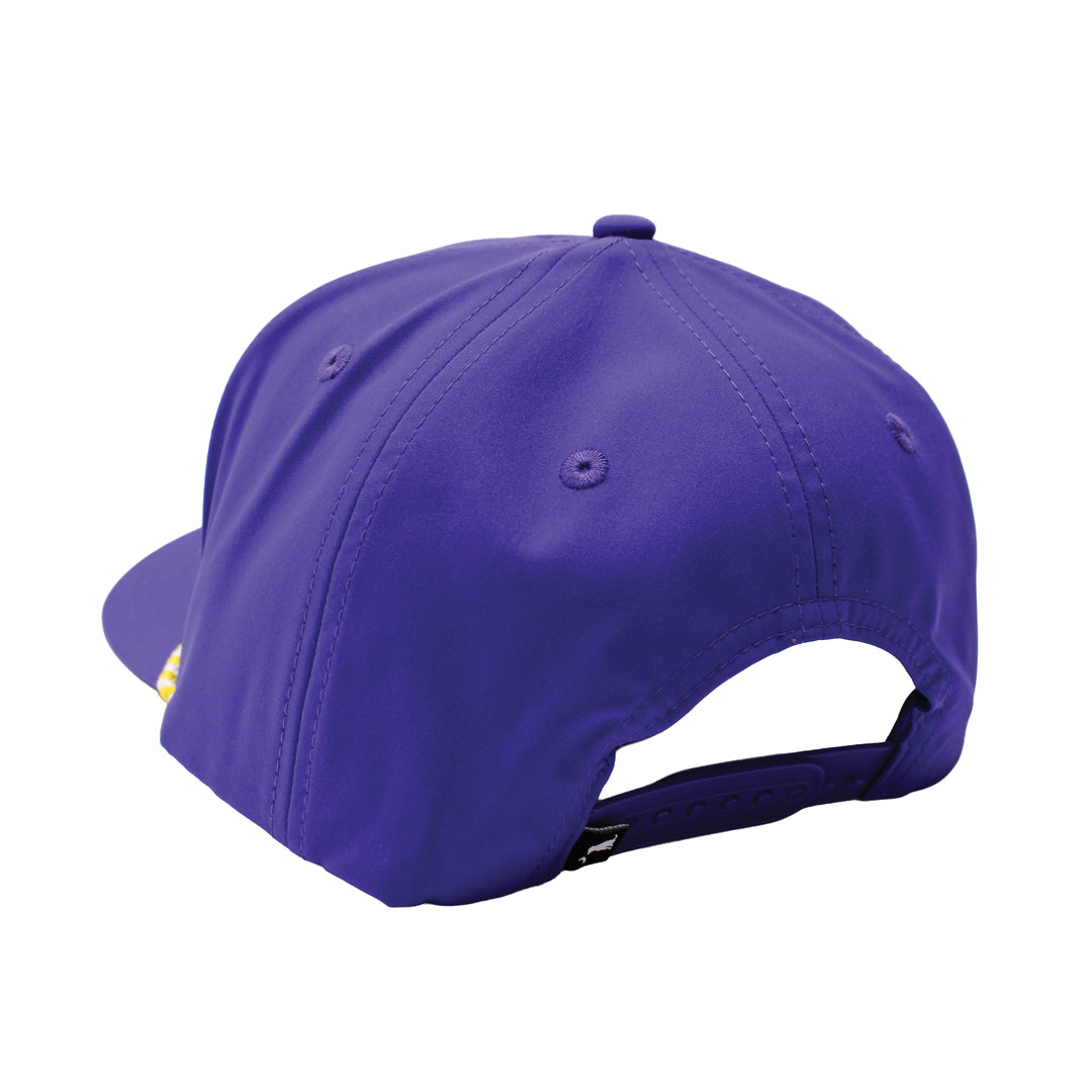 Collegiate HC Rope Hat - Purple, back