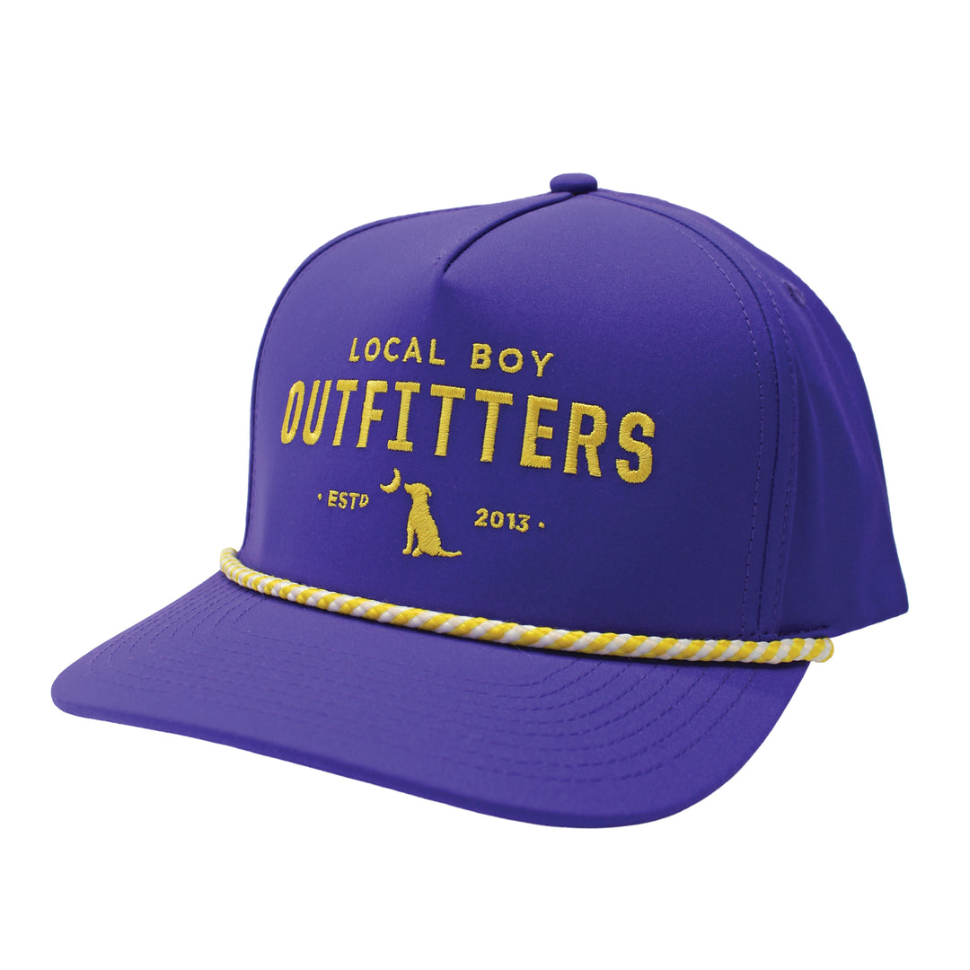 Collegiate HC Rope Hat - Purple