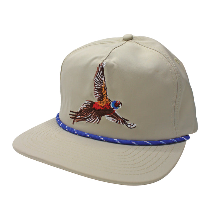 Bright Pheasant LP Rope Hat, front